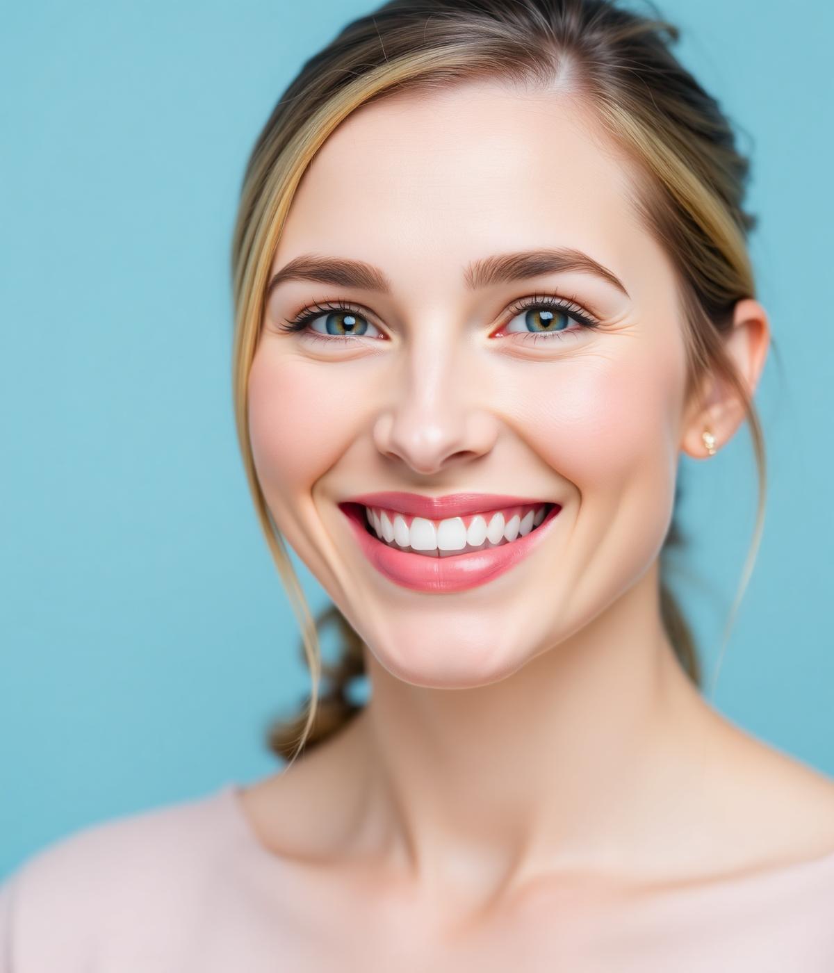 Confident healthy smile